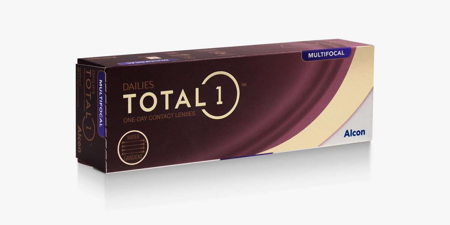 DAILIES TOTAL 1 MULTIFOCAL 30 PK Contact Lenses | LensCrafters