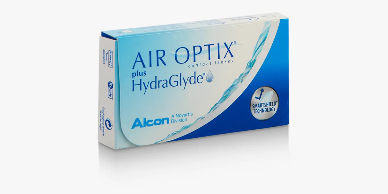 Lentes de contacto AIR OPTIX® Plus HydraGlyde® 6