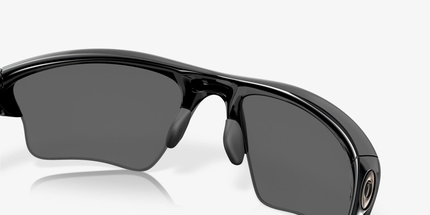 Oakley Sun 0OO9154 Half Jacket Irregular unisex Sunglasses - Size 62 (Polished Black / Black iridium)