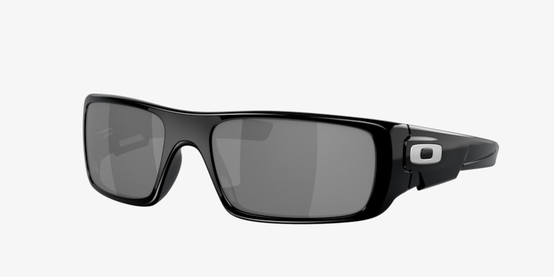 Oakley Gascan Matte Black Black Iridium Polarized Sunglasses Black