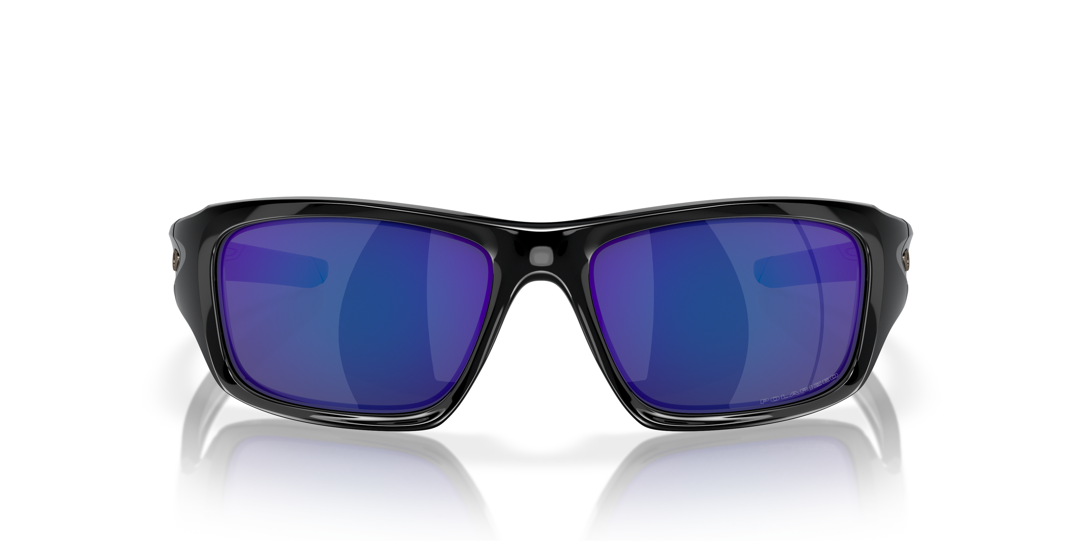 Oakley Frogskins Sunglasses - Matte Black/Prizm Black Polarized - MODA3