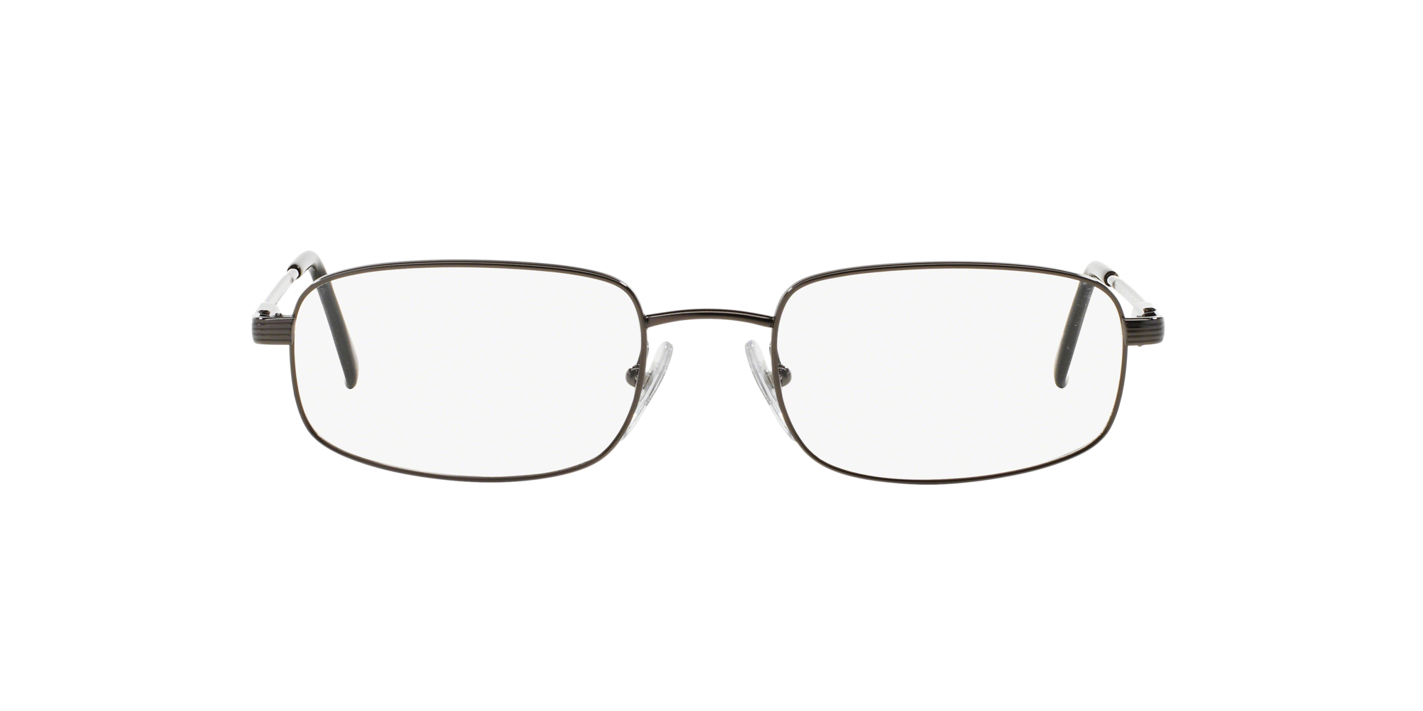 SF-2115: Shop Sferoflex Silver/Gunmetal/Grey Rectangle Eyeglasses at ...
