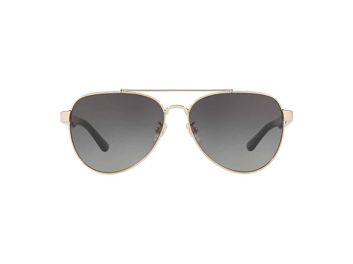 Tory outlet Burch aviator polarized sunglasses