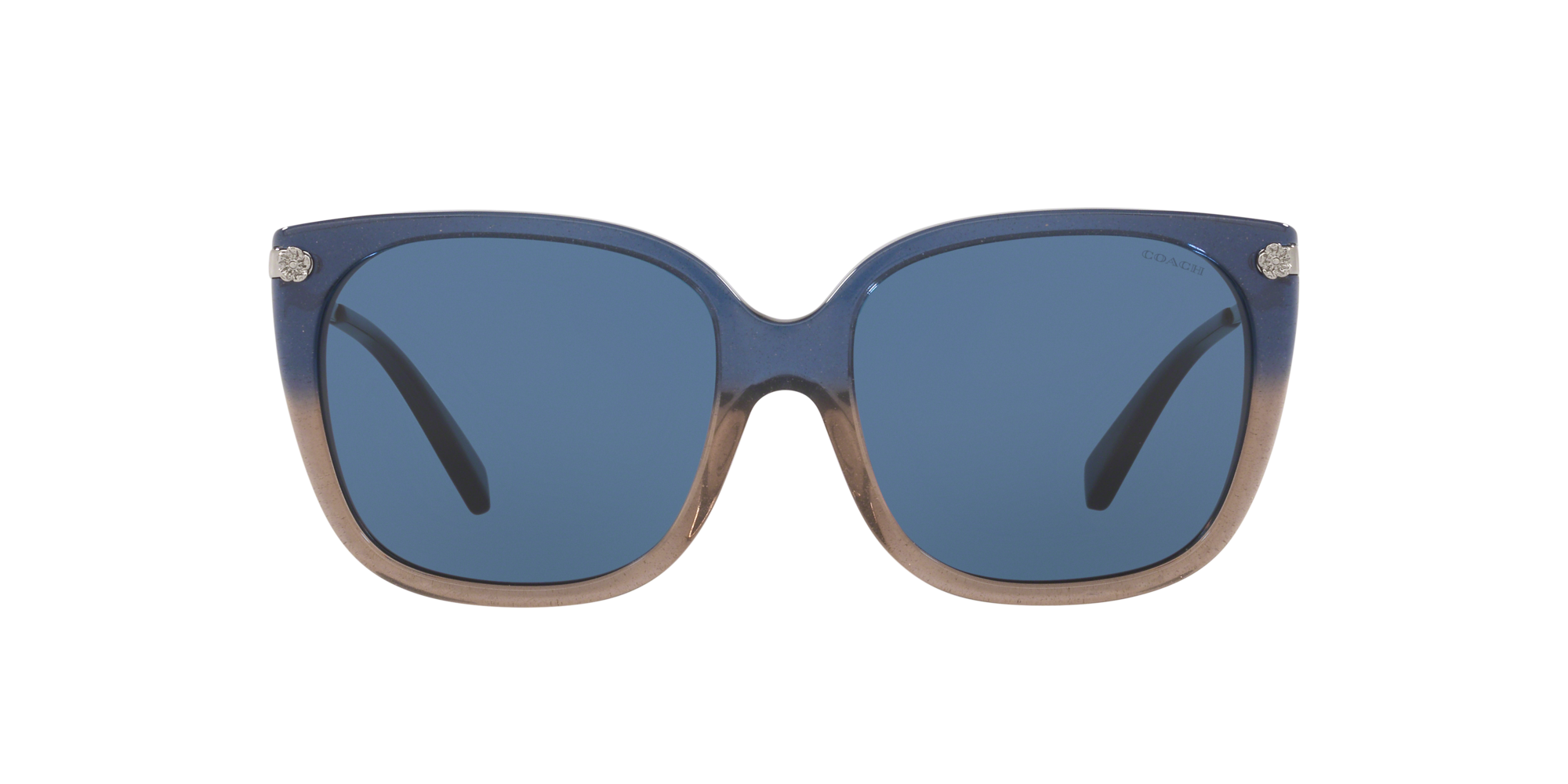 blue coach sunglasses