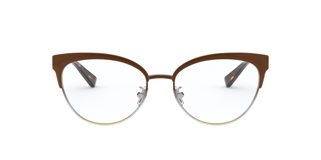 HC5108 Shop Coach Brown/Tan Cat Eye Eyeglasses at LensCrafters