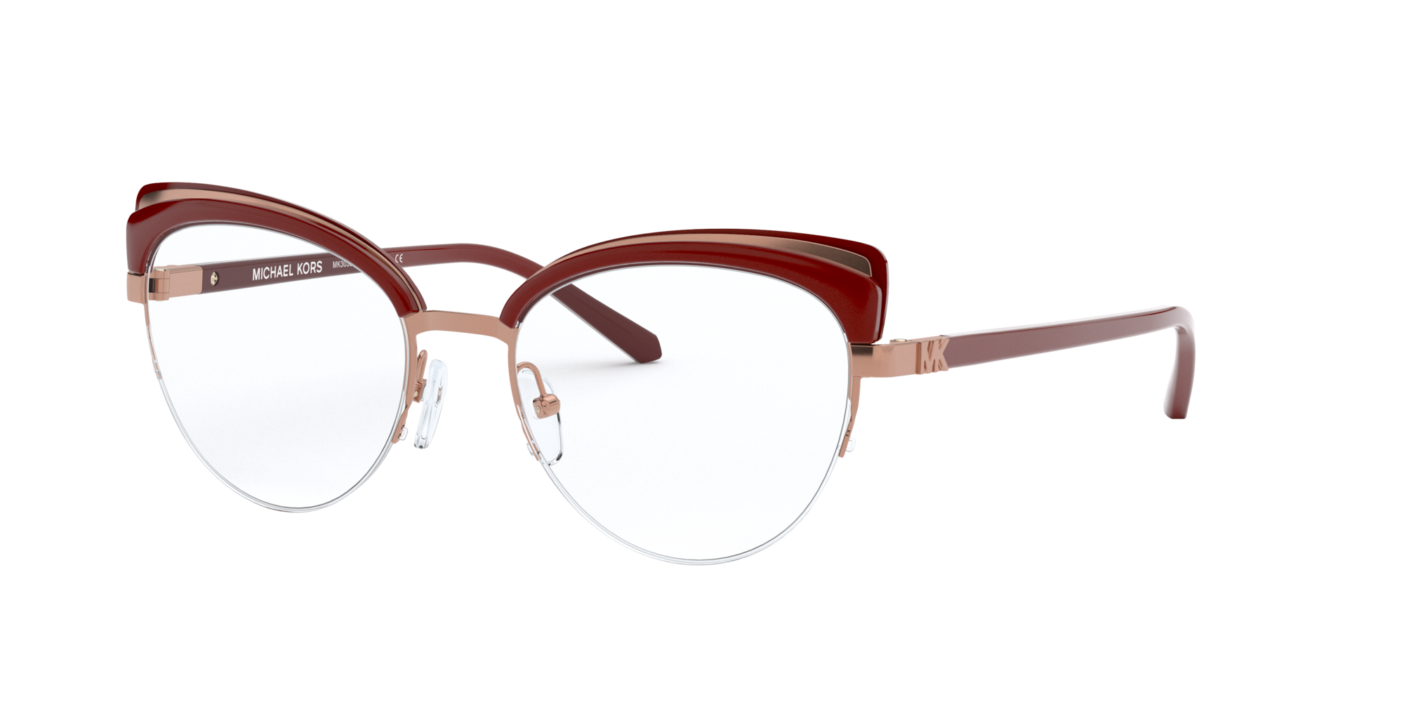 michael kors transparent glasses