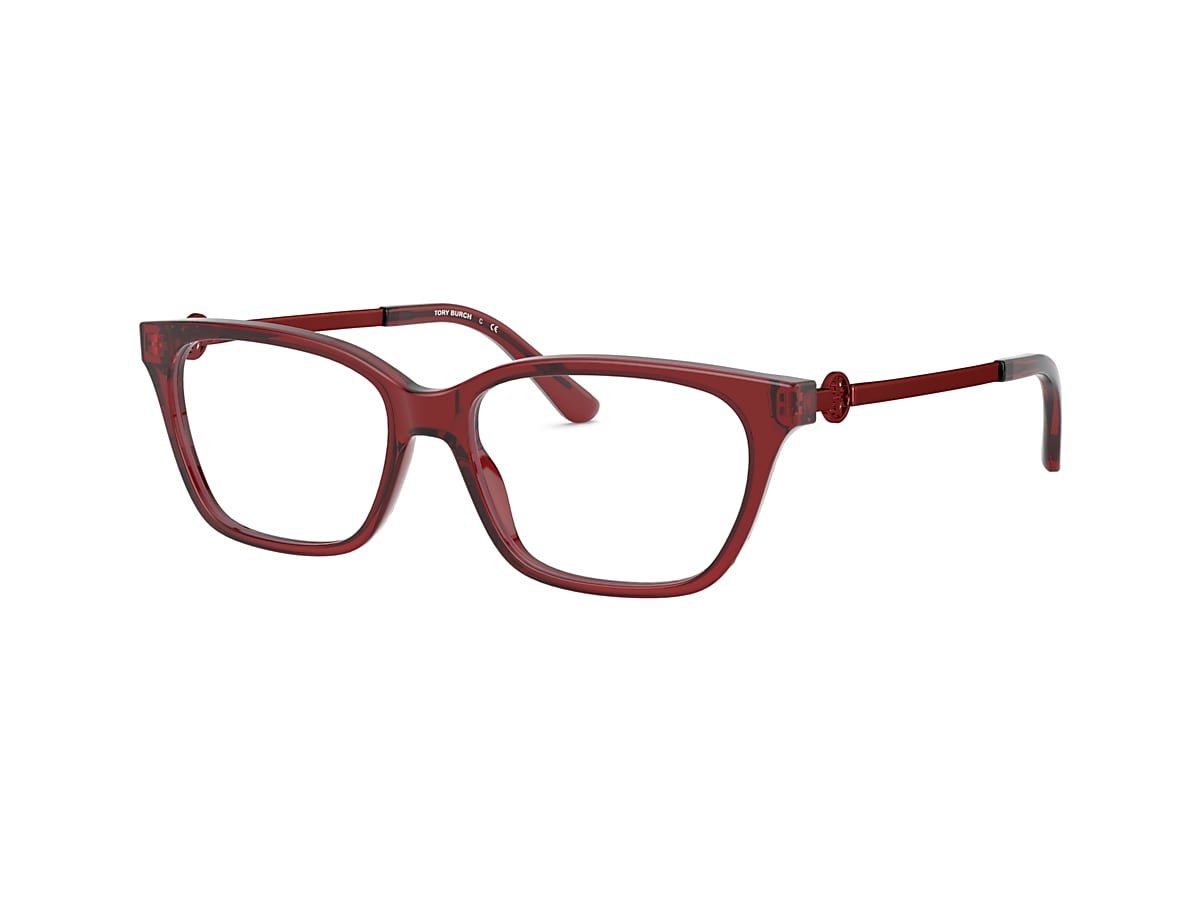 Tory burch glasses frames hot sale red