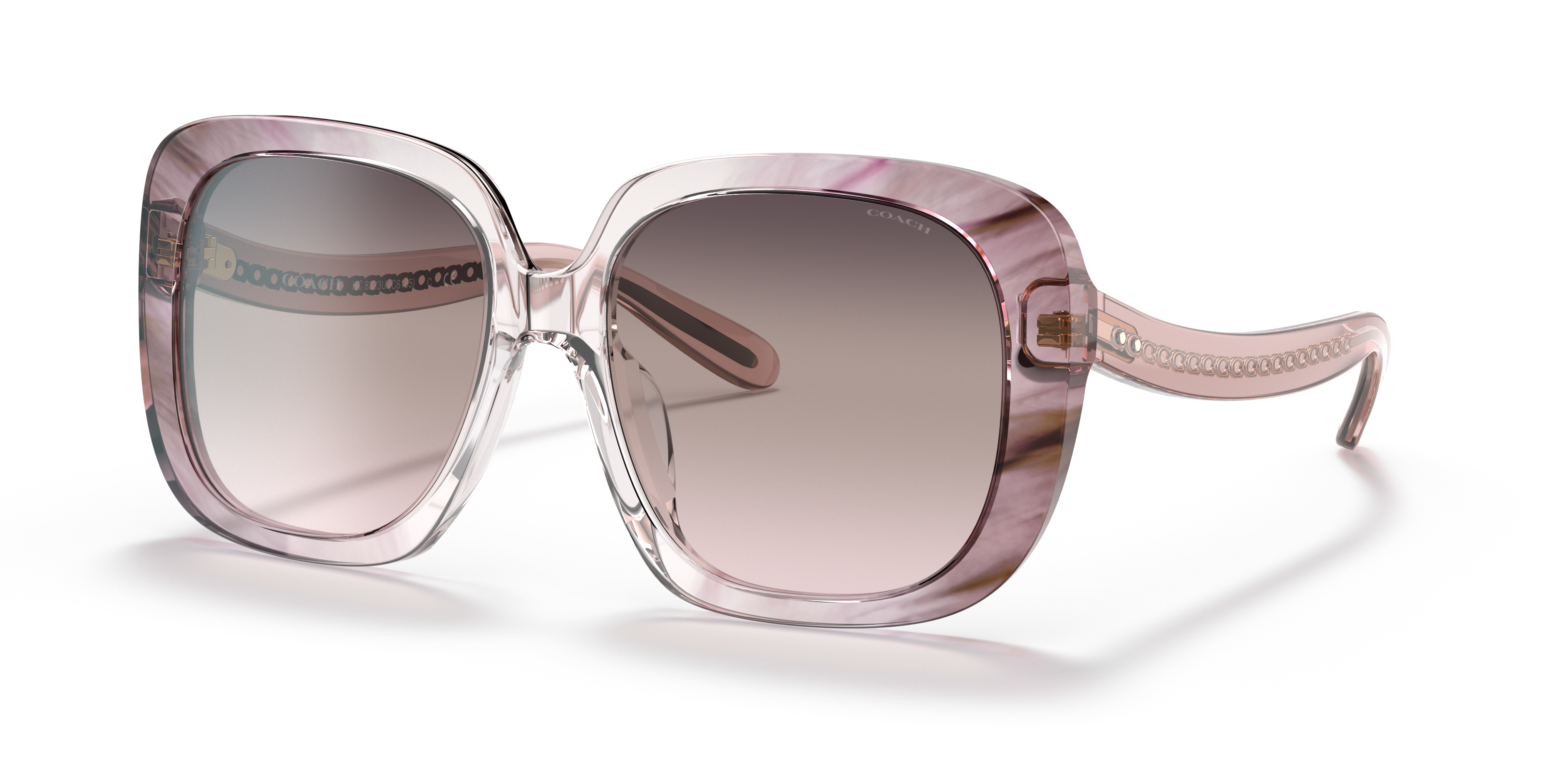 coach sunglasses pink