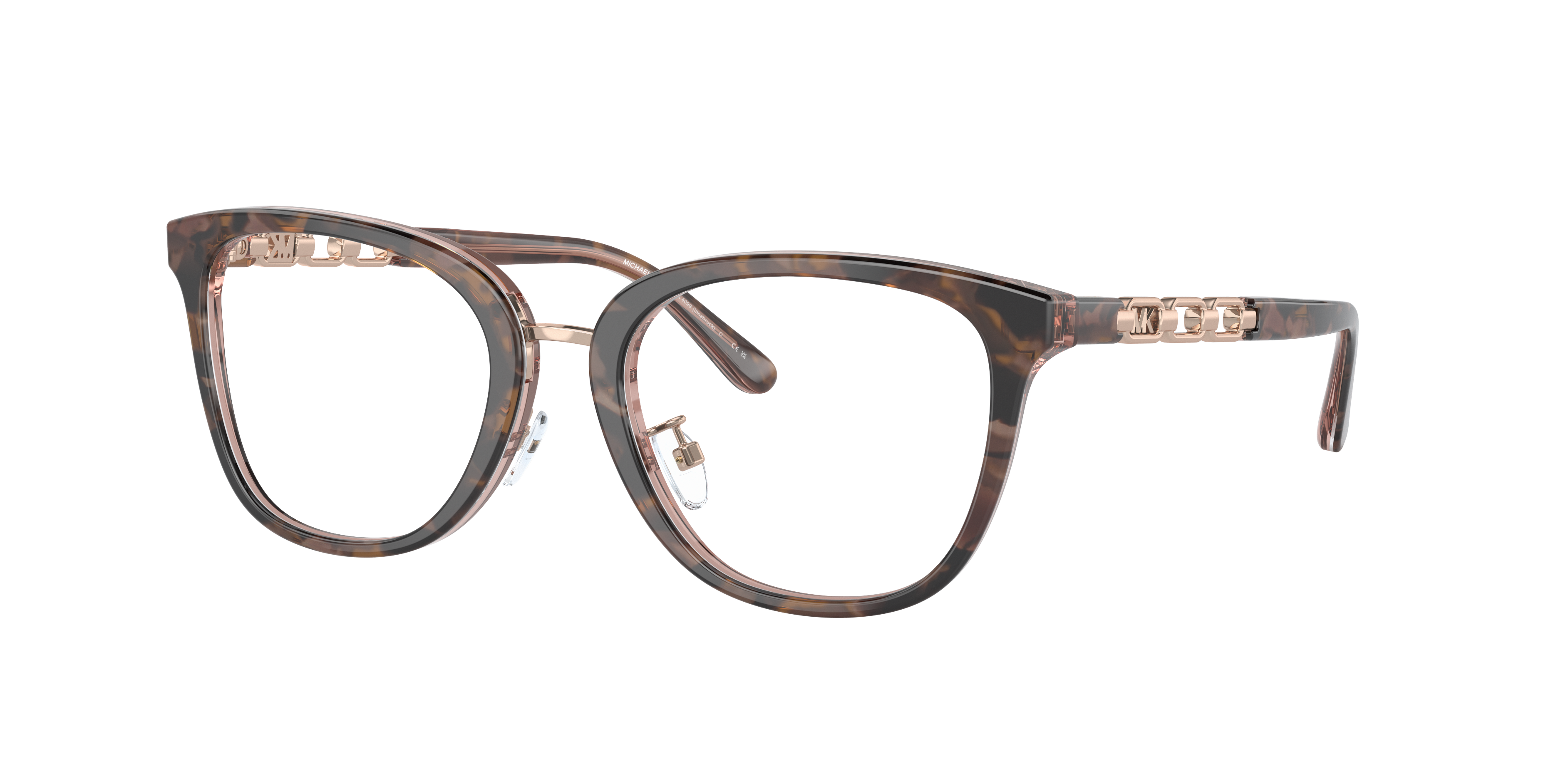 Michael Kors Pink Tortoise Eyeglasses  Glassescom  Free Shipping