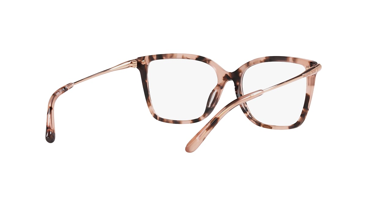 Michael Kors Pink Tortoise Eyeglasses | Glasses.com® | Free Shipping