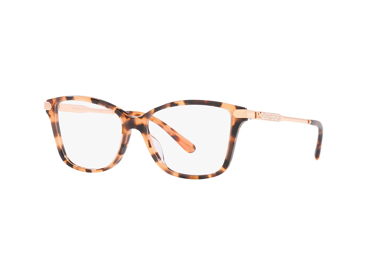 Michael Kors クレテ 長方形 フレム メカネ MK4134U 4005 Michael Kors MK4134U Eyeglasses | FramesDirect.com