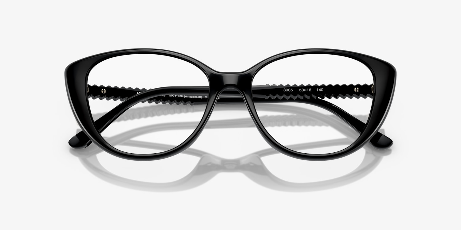 Michael Kors キャットアイクラス AMAGANSETTMK4102U 3548S Michael Kors MK4102U Amagansett Eyeglasses | LensCrafters