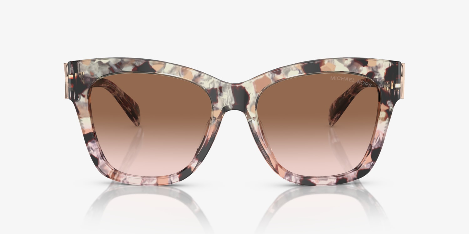 Michael kors pink tortoise on sale sunglasses