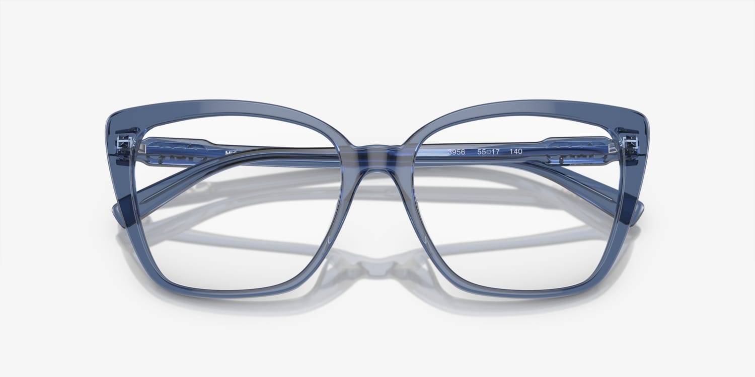 Michael kors eyeglasses womens blue on sale