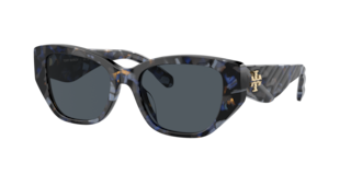 Tory Burch Women's Sunglasses TY7196U - Blue Tortoise