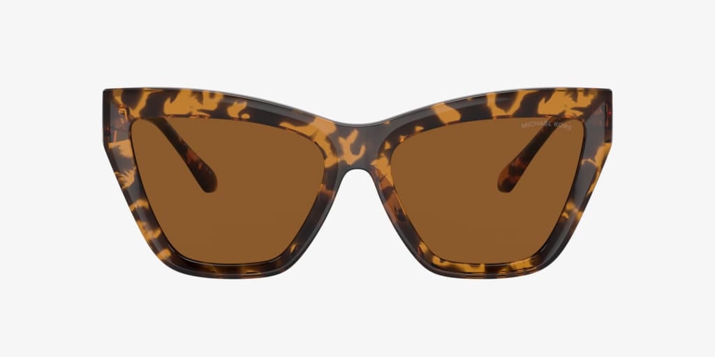 Michael Kors 0MK1067B 10158G Corsica Light Gold/Crimson Butterfly  Sunglasses