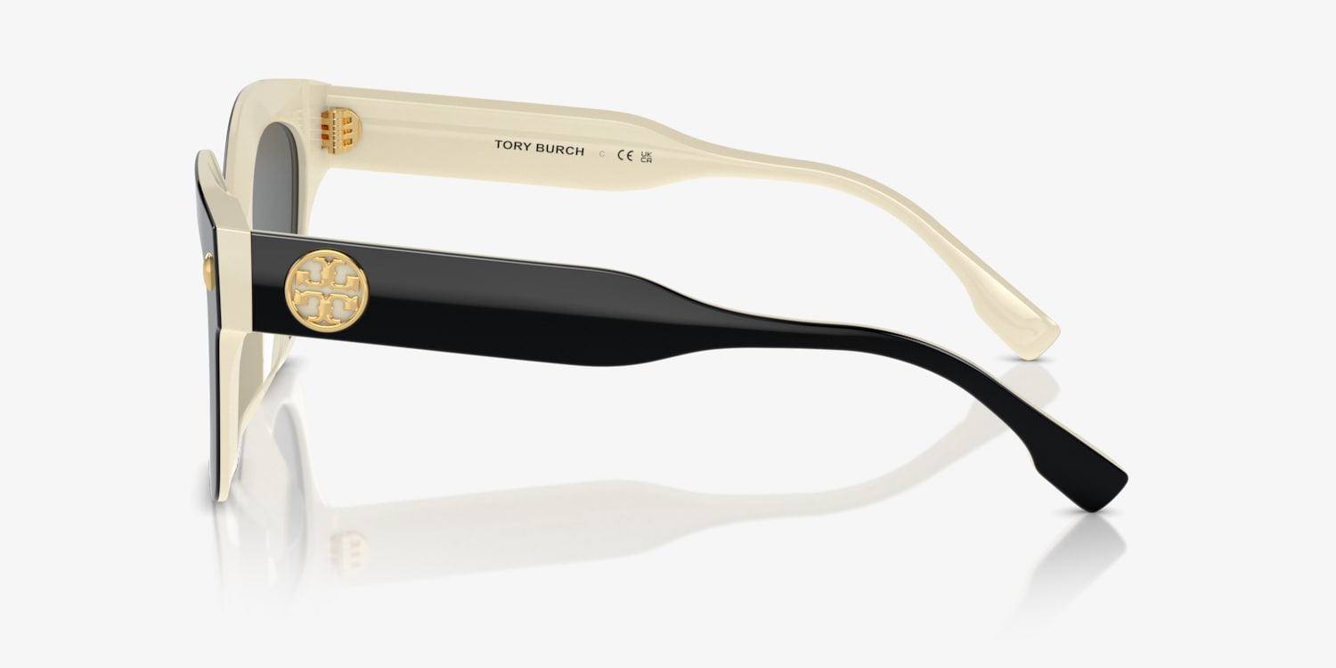 TORY BURCH ロコフレトオフントゥスライト 9296 001 Tory Burch TY7201U Sunglasses | LensCrafters