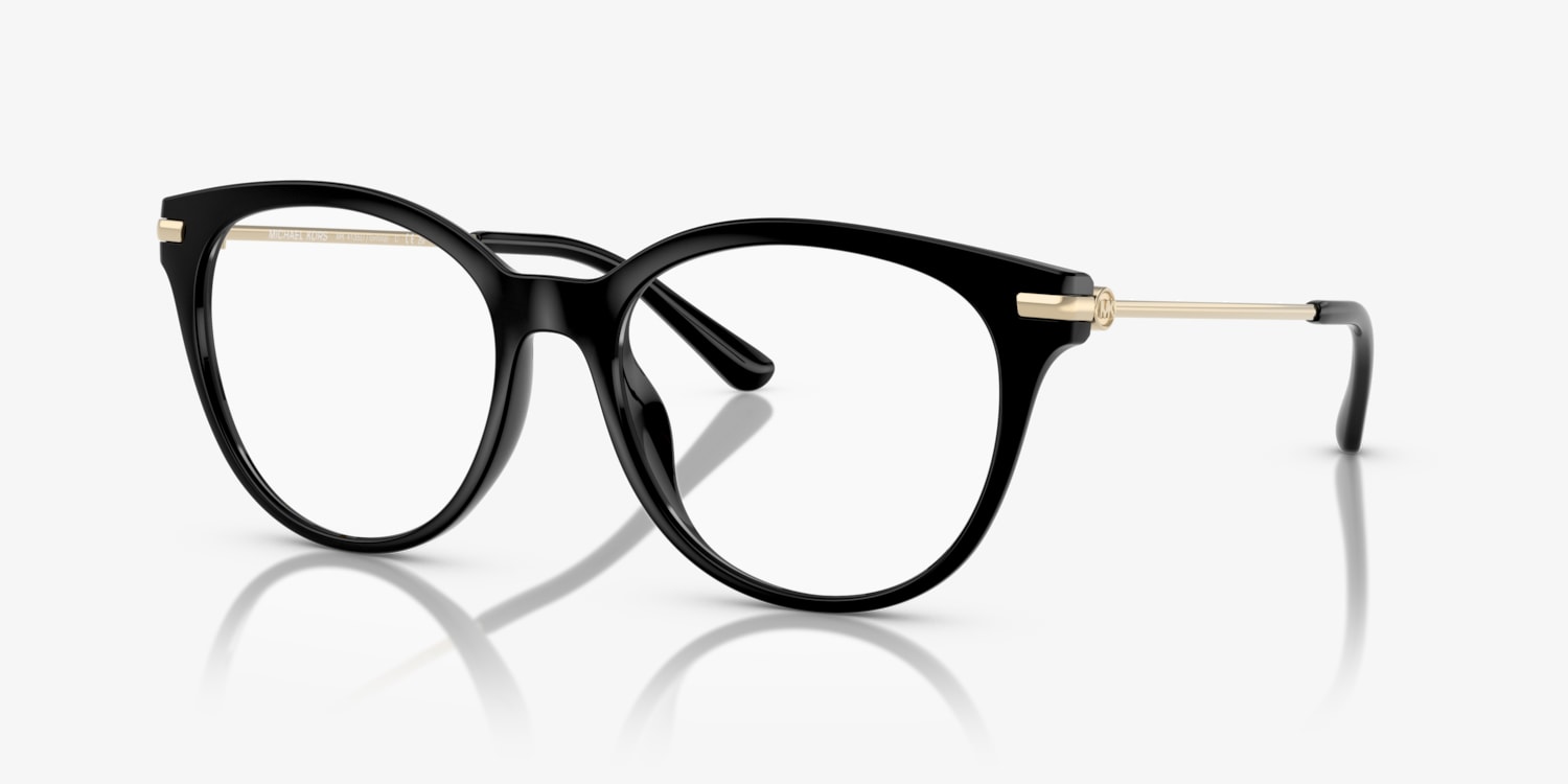 Michael Kors トルトラ ラウント フレム メカネ MK4135U 3005 Michael Kors MK4135U Tortola Eyeglasses | LensCrafters