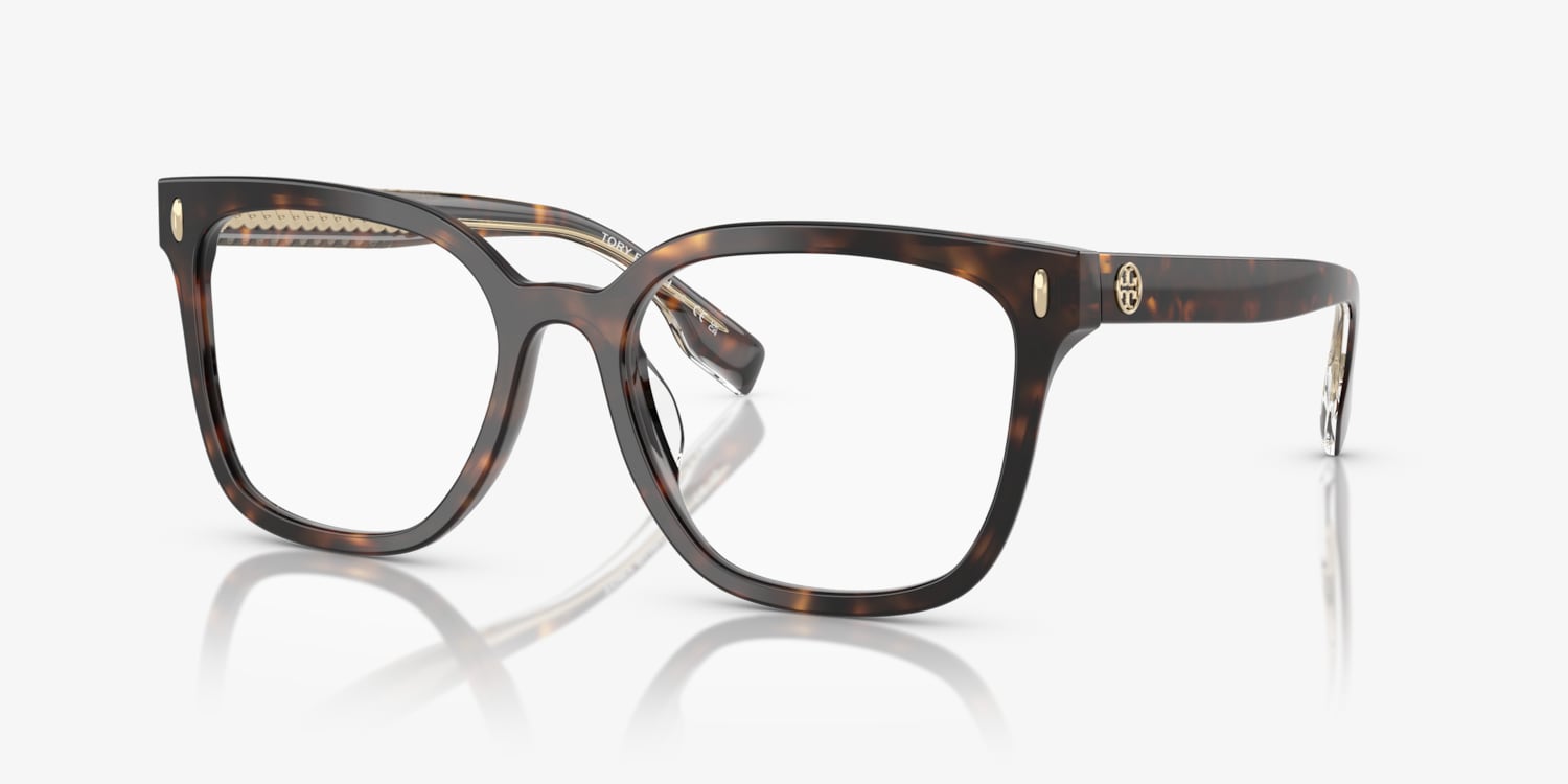 【TORY BURCH】 Amazon.com: Eyeglasses Tory Burch TY 2122 U 1821 Clear
