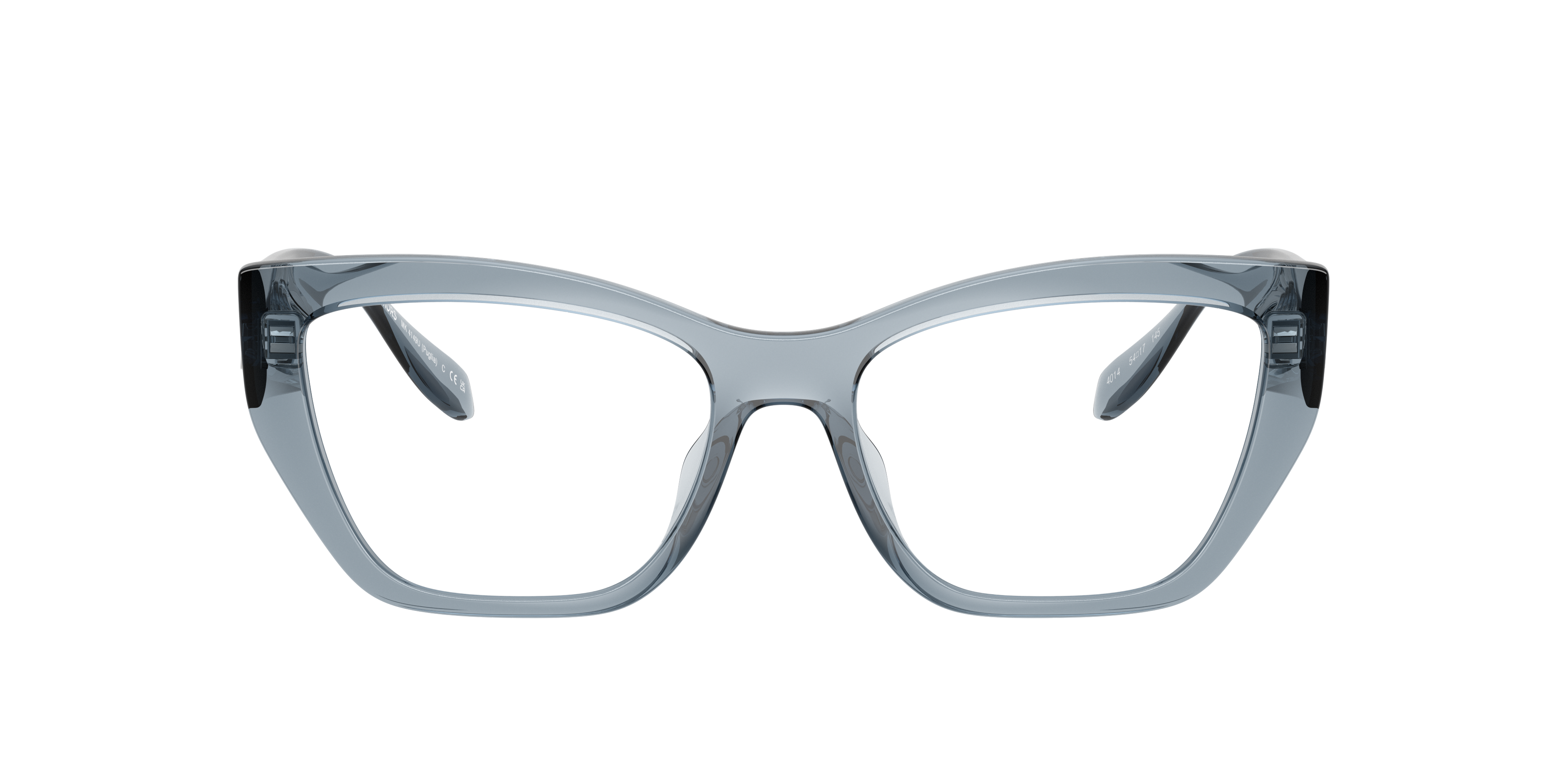 メガネ KYME Kyme - PEARCE COL 4 - OPTICAL GLASSES - transp grey Gray Cat-Eye Glasses #4462212 | Zenni Optical