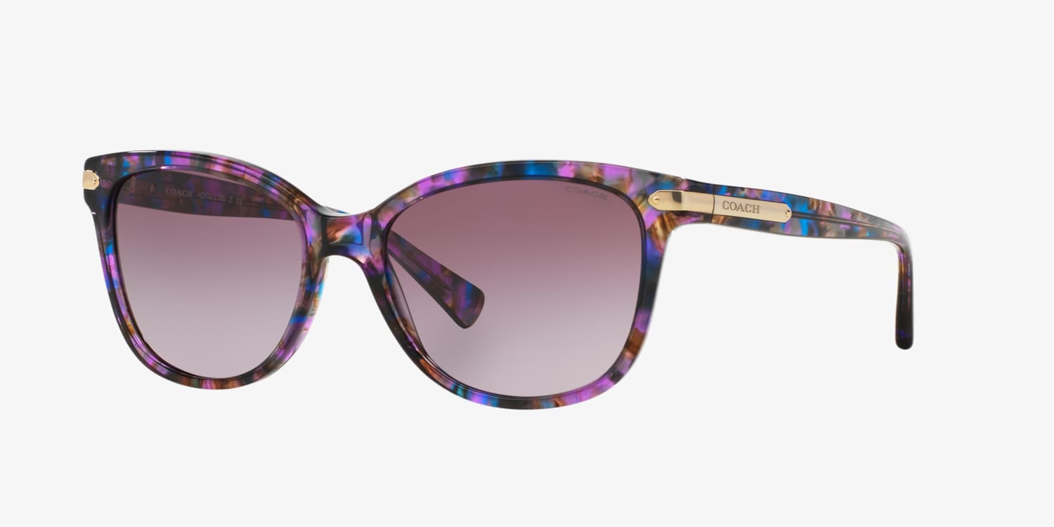 Introducir 77+ imagen purple coach sunglasses