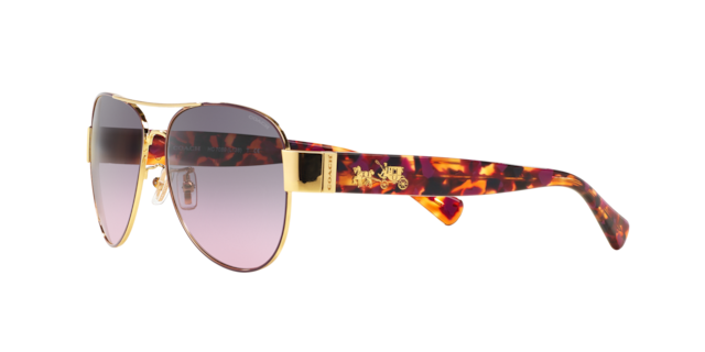 Coach Woman Purple, Gold