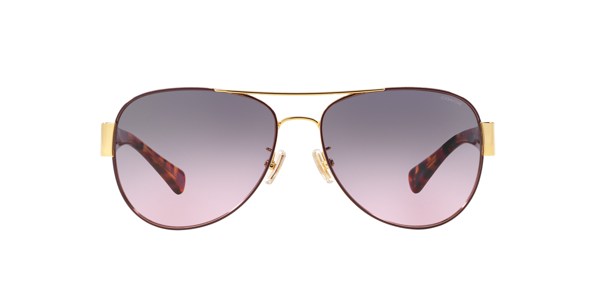 coach gold sunglasses