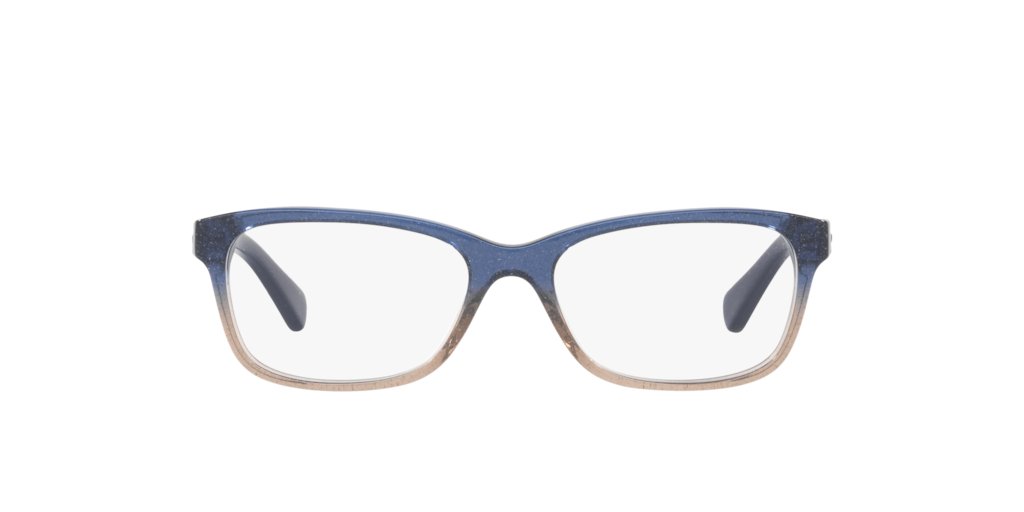 Hc6089 Shop Coach Blue Rectangle Eyeglasses At Lenscrafters