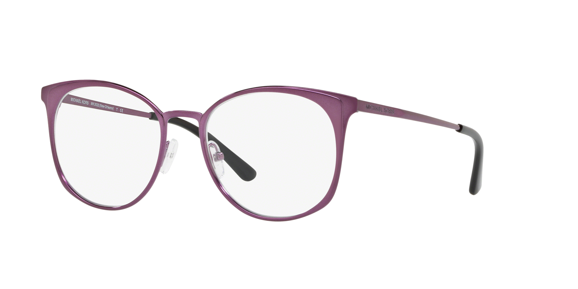 michael kors purple eyeglasses