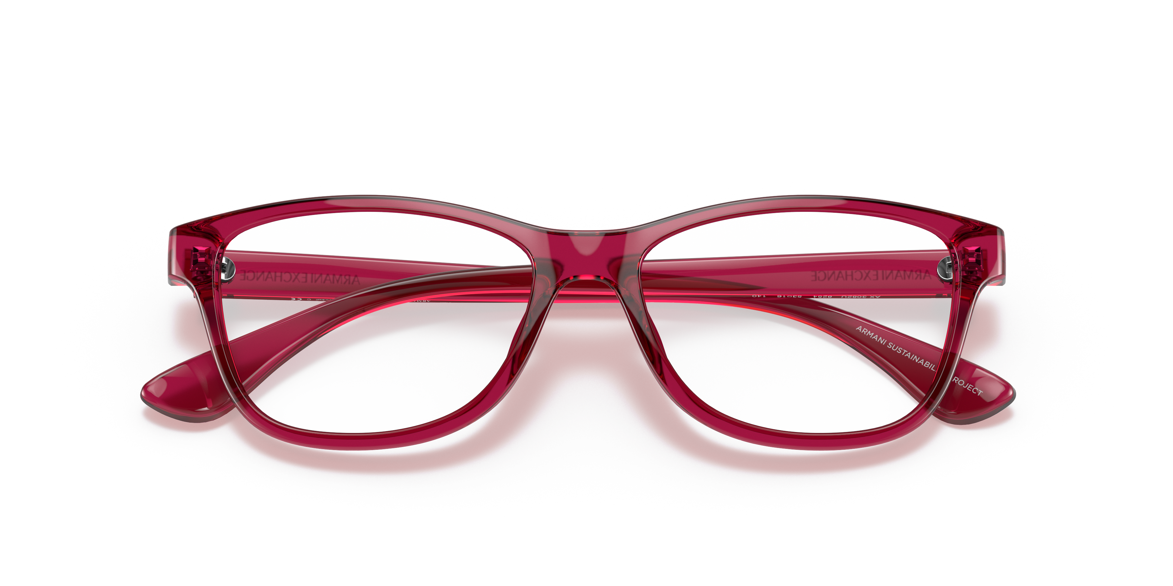 armani pink glasses