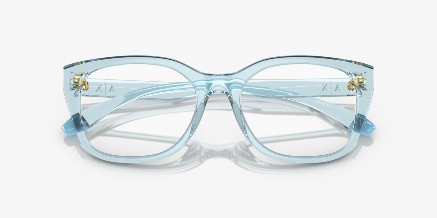 Armani Exchange 0AX3099U Glasses in Clear/white