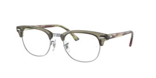 メガネ Ray-Ban Premium Frames RB5154-M-5558 (51) Half Rim Eyeglasses Ray-Ban RB5154 Clubmaster Optics | Free Shipping