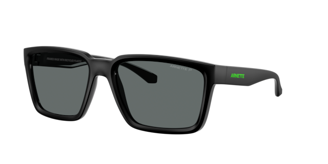 Arnette Man Negro Mate Superior, Brillante