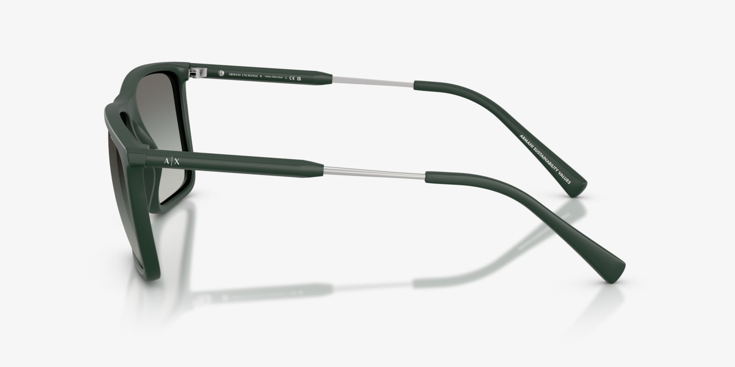 00s 90s armani exchange リネン　ニット　アーカイブ Armani Exchange™ AX1062 6000 54 Matte Black Eyeglasses