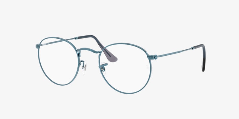 Ray-Ban RB3447V RB3447V Round Metal Blue
