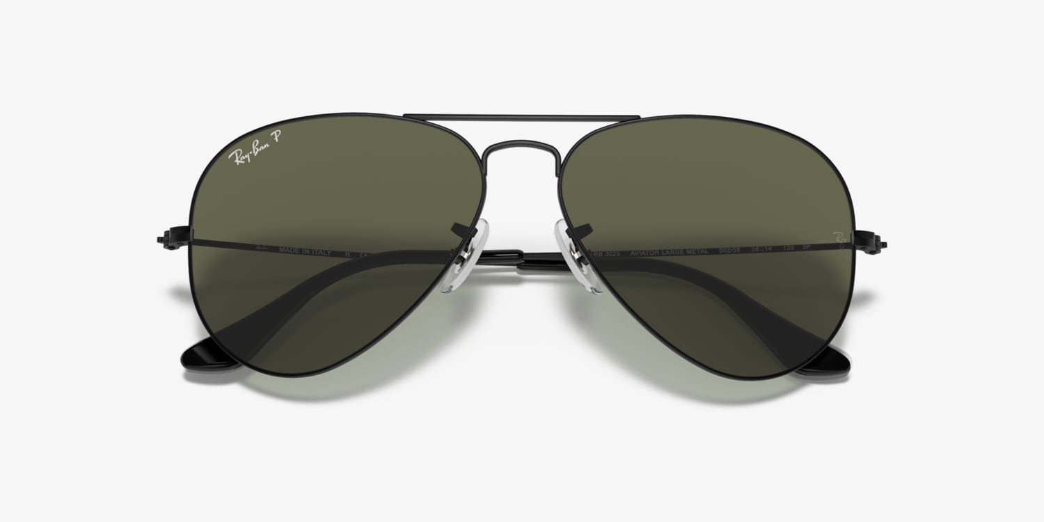 Ray-Ban RB3025 Classic Aviator Sunglasses, 58MM, Mirror Lens