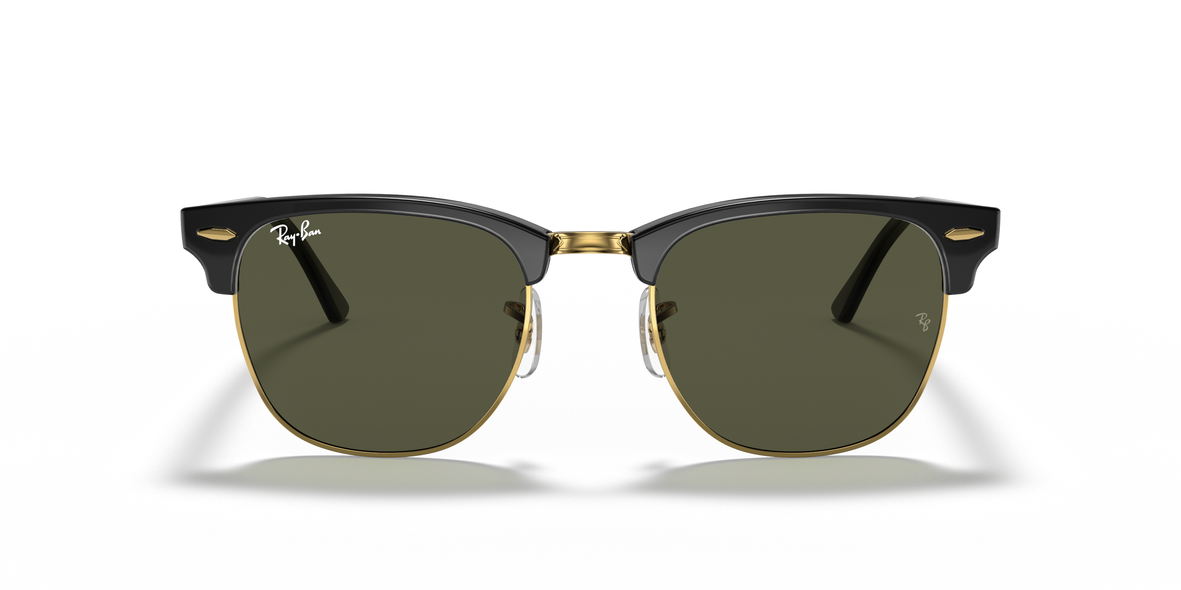 clubmaster sunglasses gold