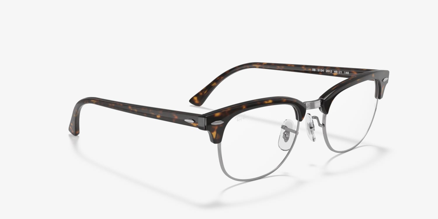 aantrekkelijk Ik heb een contract gemaakt licht Ray-Ban RB5154 Clubmaster Optics Eyeglasses | LensCrafters
