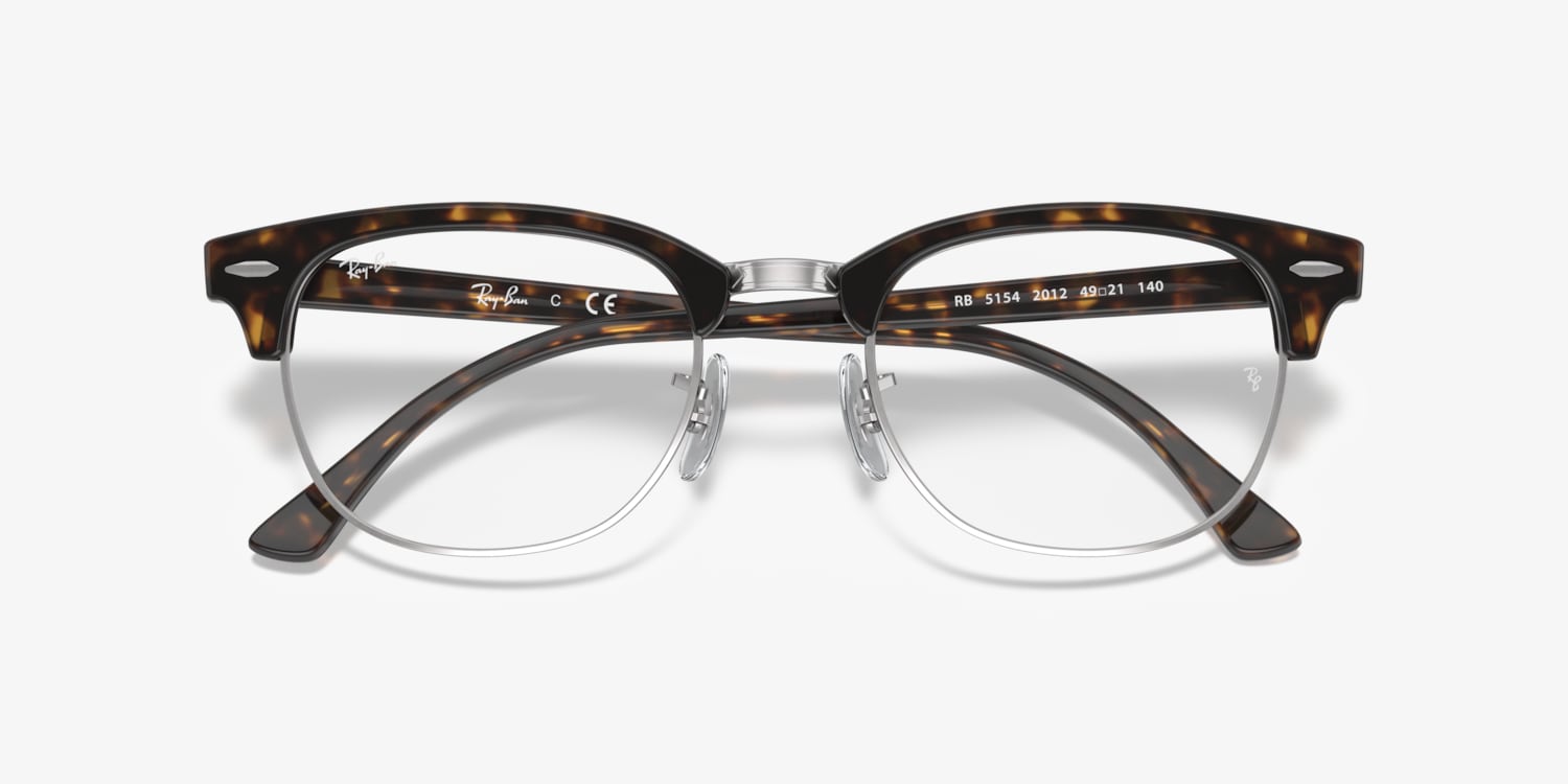 aantrekkelijk Ik heb een contract gemaakt licht Ray-Ban RB5154 Clubmaster Optics Eyeglasses | LensCrafters