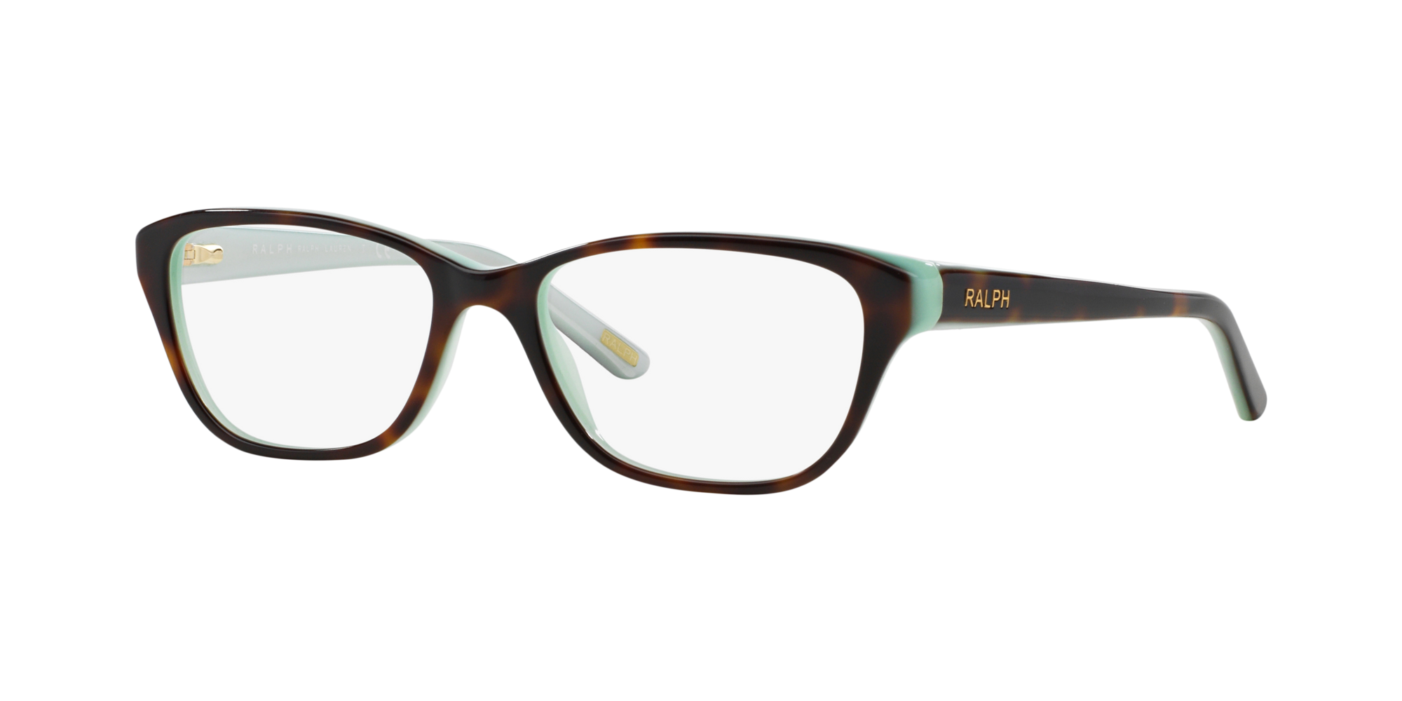 Shop Ralph Brown/Tan Cat Eye Eyeglasses 