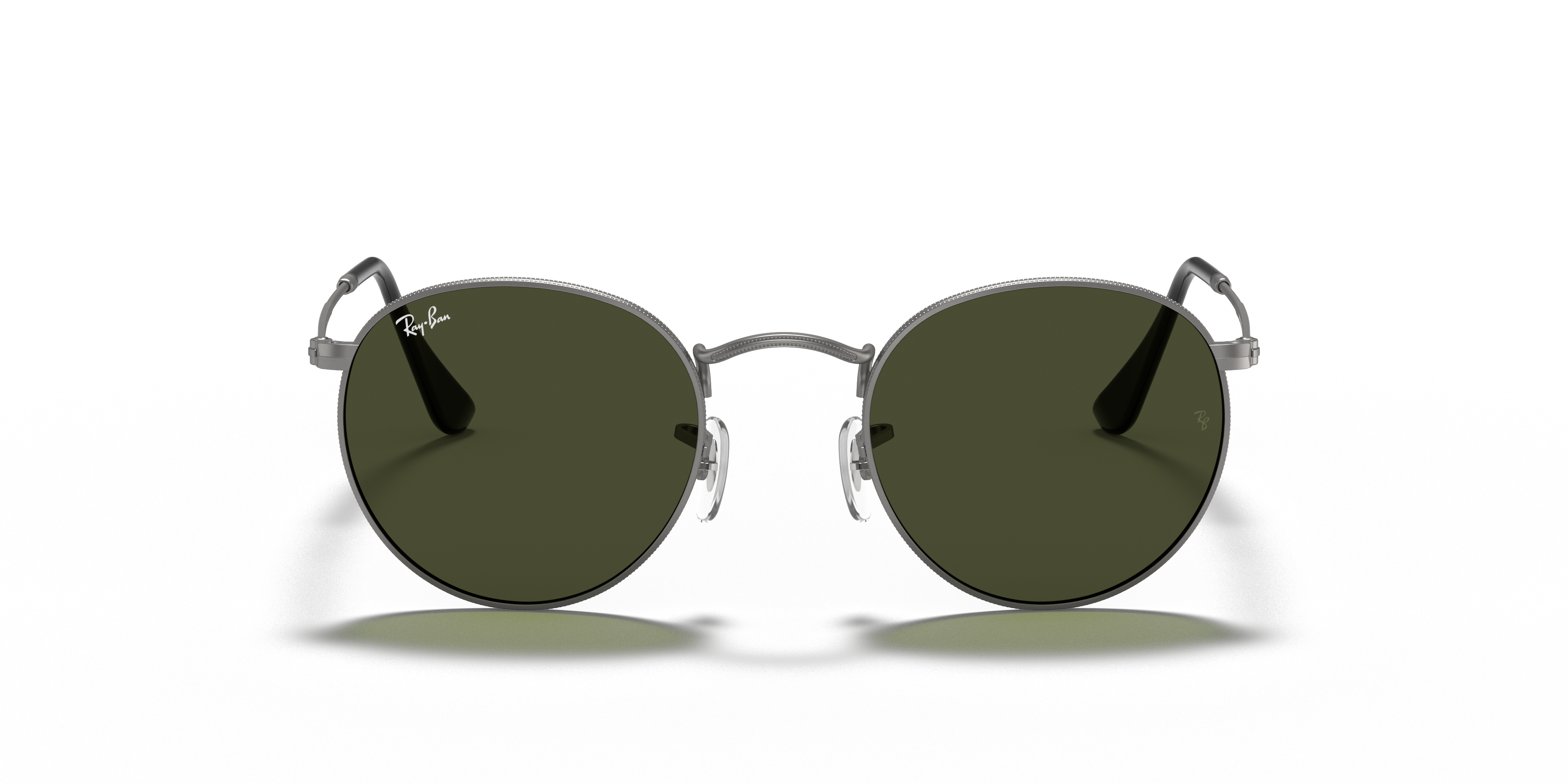 ray ban round metal gunmetal