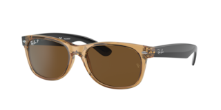 Ray-Ban RB2132 New Wayfarer Bicolor Sunglasses with Tortoise Frame offers