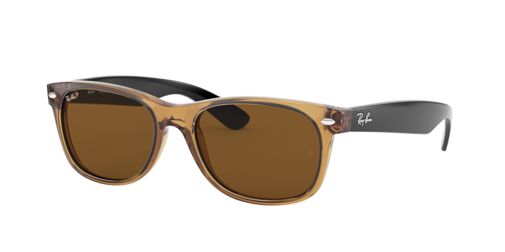 RB2132 55 NEW WAYFARER Shop RayBan Brown/Tan Square Sunglasses at