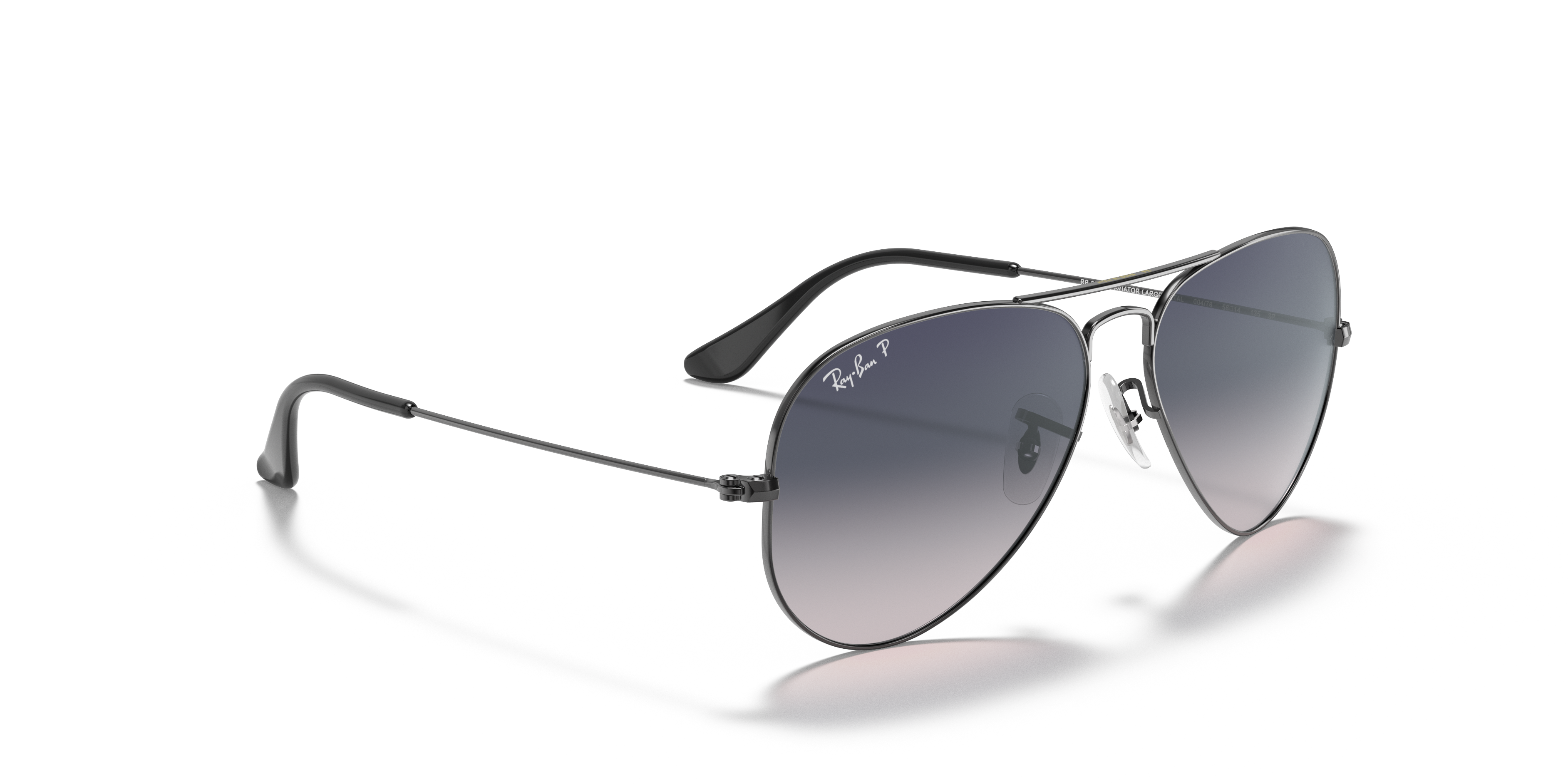 ray-ban Ray-Ban RB3025 AVIATOR GRADIENT 55 Brown Gradient & Gunmetal  Sunglasses | Sunglass Hut USA | ShopLook