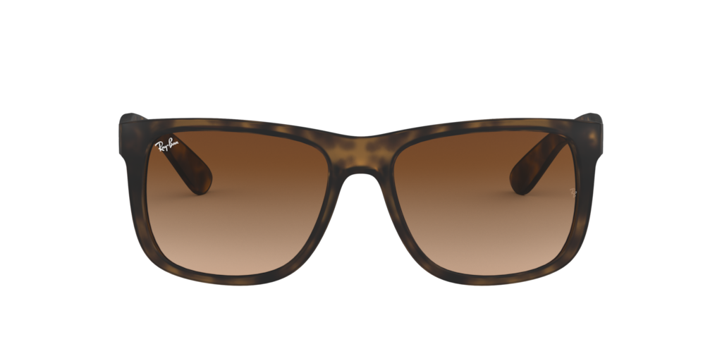RB4165 55 JUSTIN Shop RayBan Tortoise Rectangle Sunglasses at