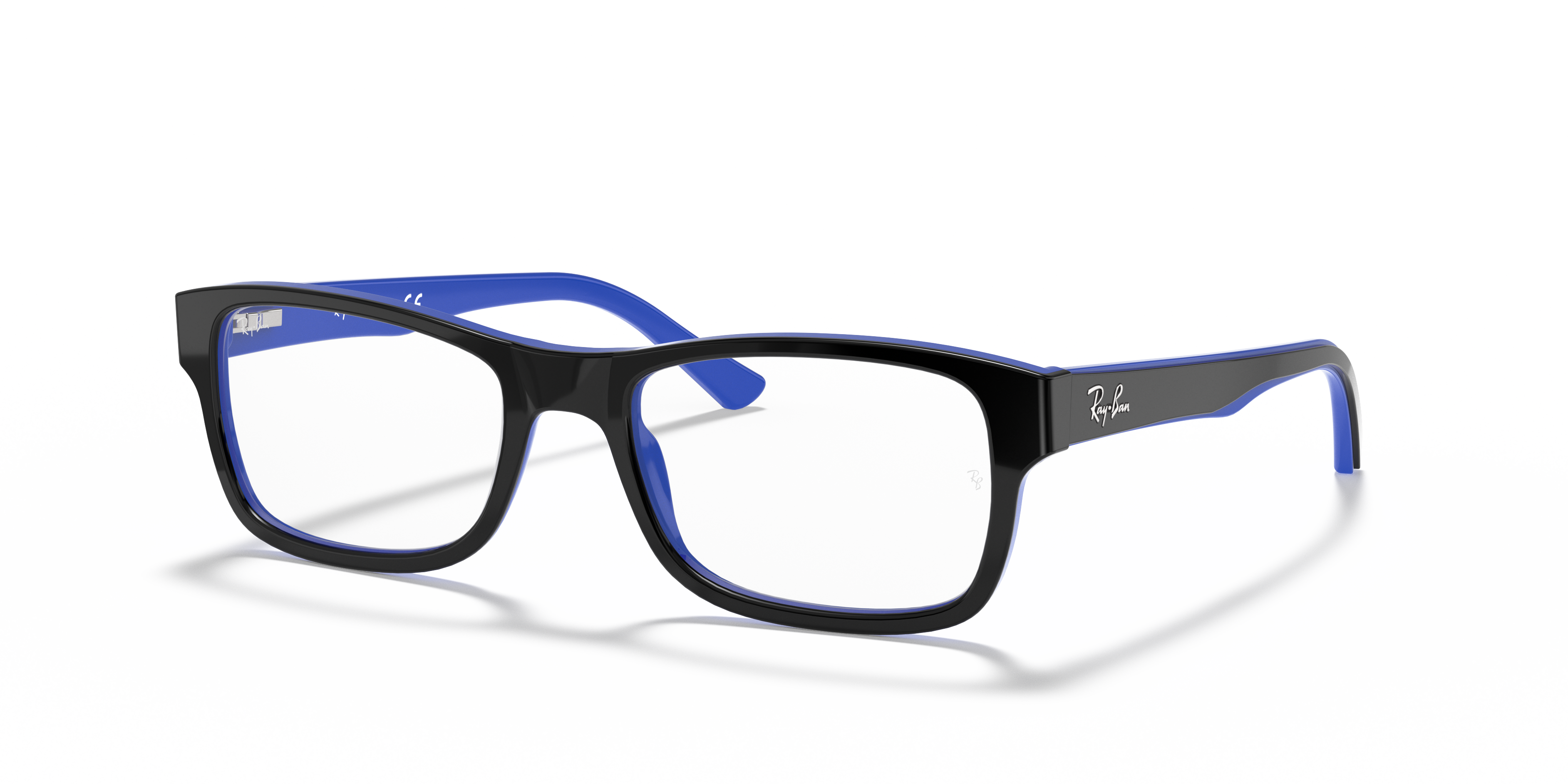 blue ray ban eyeglass frames