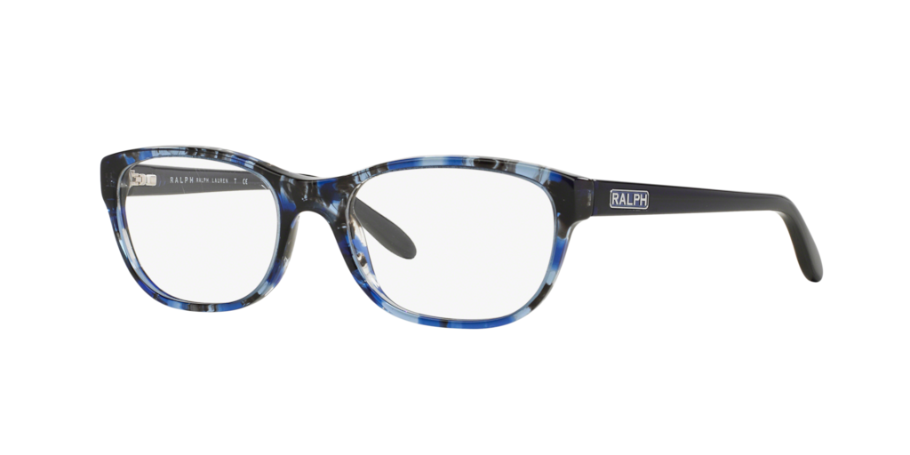 RA7043 Shop Ralph Blue Square Eyeglasses at LensCrafters