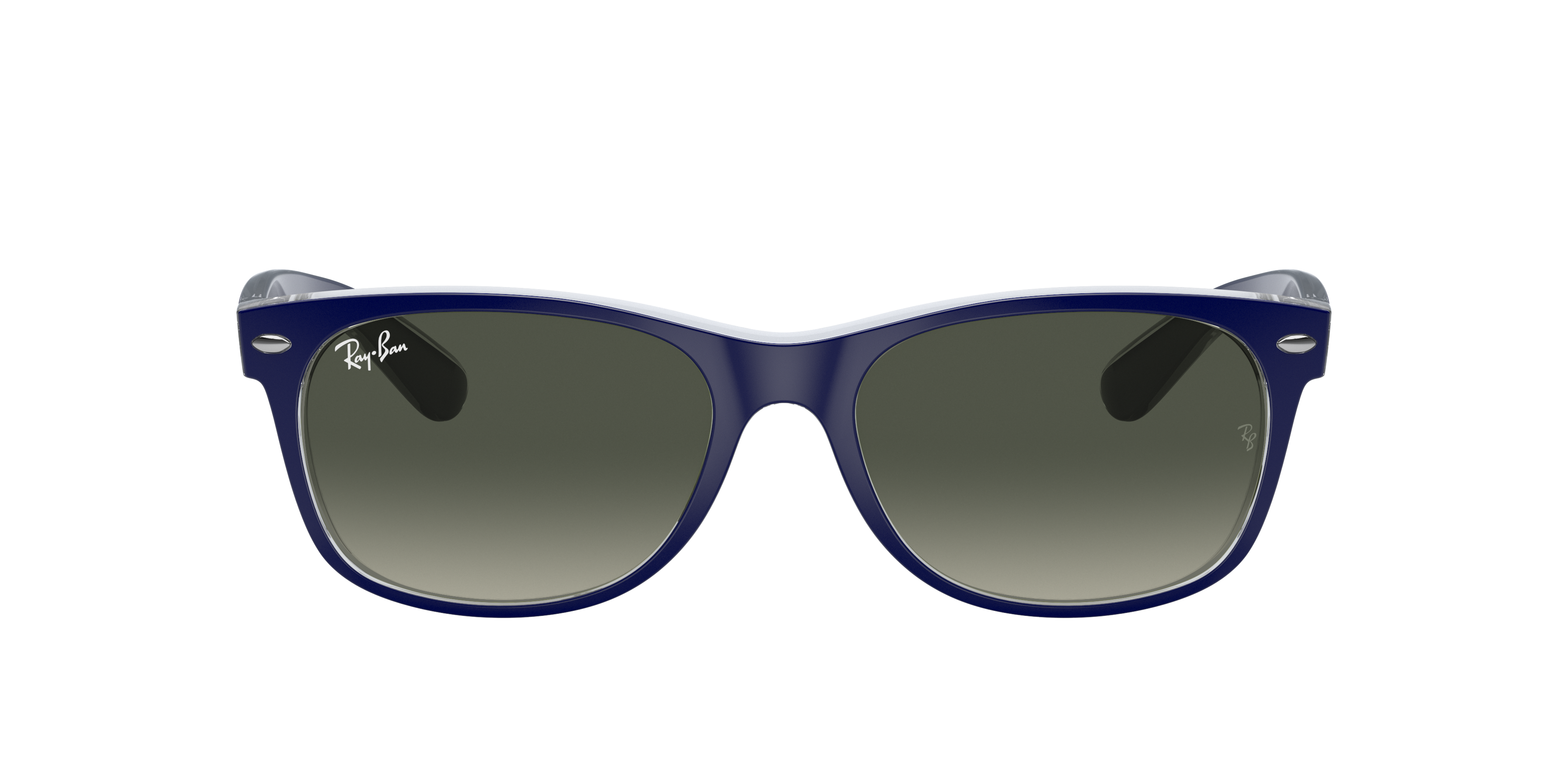 2024 Ray ban unisex two colors red frames blue inside