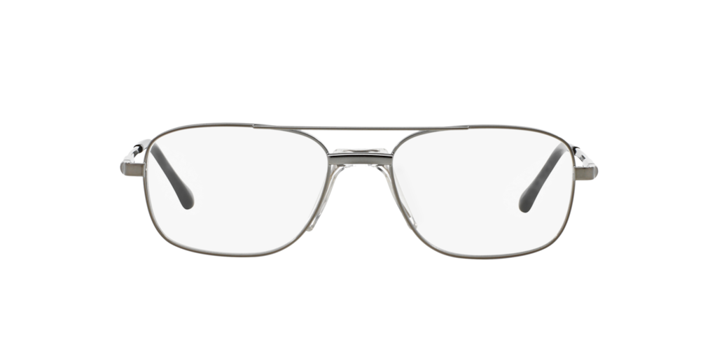 SF2268: Shop Sferoflex Silver/Gunmetal/Grey Square Eyeglasses at ...