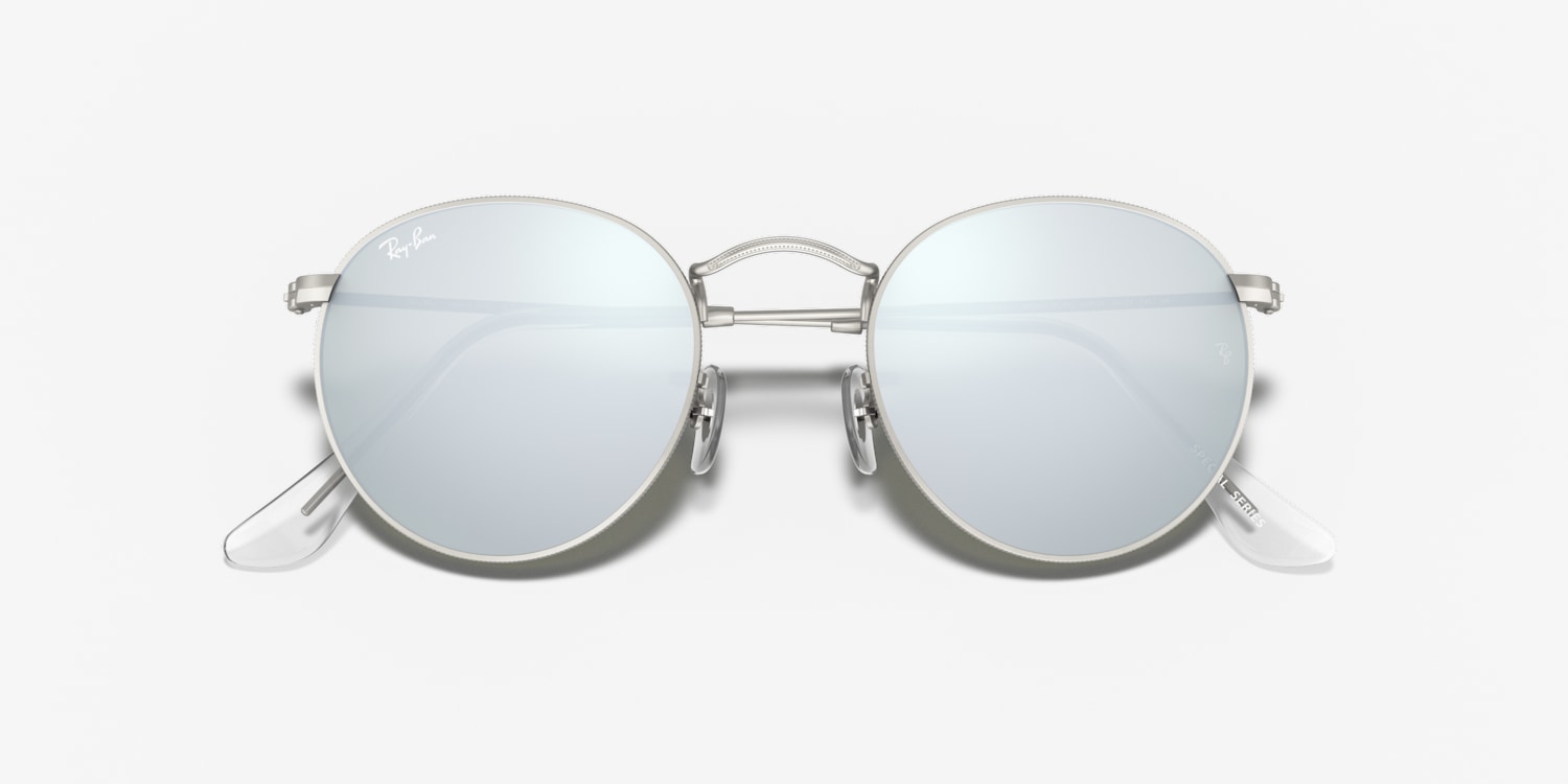 Ray-Ban RB3447 ROUND METAL Sunglasses | LensCrafters